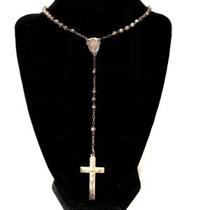 Vintage Silver childs Rosary, INR, gorgeous